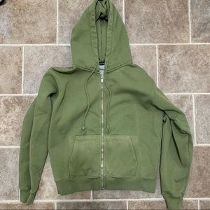 Brandy Melville Green Hoodie